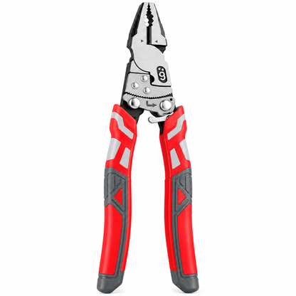 55-Steel Self-Locking Anti-Skid Ratchet Pliers