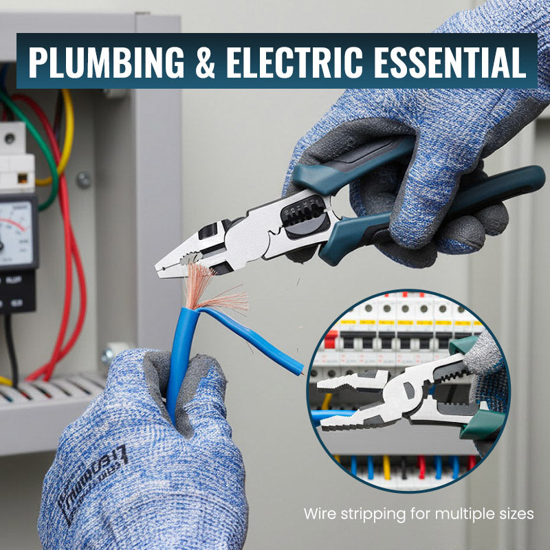 Heavy Duty Multi-Function Wire Pliers
