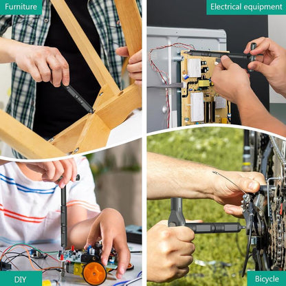 24/42-in-1 Magnetic T-Handle Ratchet Screwdriver Set